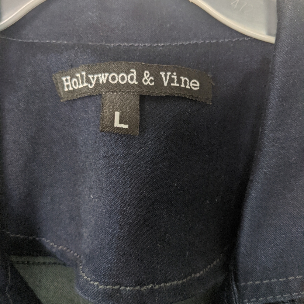 Hollywood & Vine Women's Denim Vest - Picture 4 of 5